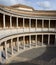 Doric colonnade of The Palace of Charles V