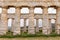 Doric columns of the Greek temple at Segesta, Sicily