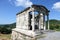 Doric temple, mausoleum of the Saithidae, a prominent Roman family, ancient Messini, Peloponnese, Greece
