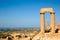 Dorics columns and panorama of Valley Of Temples