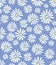 Doris Day Flowers on Lavender Seamless Tile