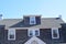 Dormer windows on house in Cape May, New Jersey