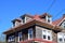 Dormer windows on house in Cape May, New Jersey