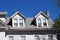 Dormer windows on house in Cape May, New Jersey