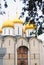 Dormition Church golden cupolas. Moscow Kremlin.