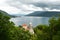 Dormition Church of Savina Orthodox monastery in Herceg Novi coastal town at the entrance to Kotor Bay in Montenegro.