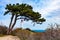 Dornbusch lighthouse on Hiddensee Island, Germany