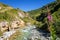 Doron river in Vanoise national Park valley, French alps