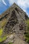 Dorothea slate quarry, structure