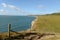 Dorset coastal path. Dancing Ledge