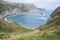 Dorset coastline durdle dor lulworth england