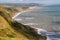 Dorset coastline looking towards West Bay