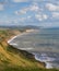 Dorset coastline looking towards West Bay