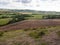 dorset corfe castle field view green landscape open summer day c