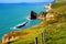 Dorset jurassic coast view towards Durdle Door