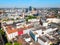 Dortmund city centre aerial view