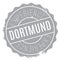 Dortmund stamp rubber grunge