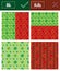 Dos and donts seamless pattern set