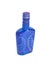 Dot painting. bottle painted with paints. very nice decor.isolate. handmade