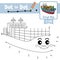 Dot to dot educational game and Coloring book Cargo Ship cartoon character perspective view vector illustration