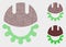 Dot Vector Development Helmet Icons