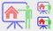 Dot Vector Realtor Public Report Icons