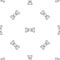 Dotted bow tie pattern seamless vector