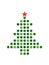 Dotted Christmas tree