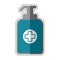 Dotted line antibacterial gel icon