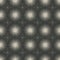 Dotted monochrome geometric seamless pattern