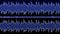 Double audio waveform equalizer - 60 seconds