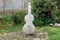 Double bass stone statue
