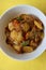Double Beans Masala Curry, Indian Vegan dish
