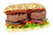Double Beefburger Sandwich