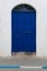 Double Blue Doorway Entrance in Essaouira Morocco