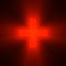 Double crosses red light flare