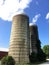 A Double Dairy Silo