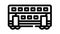 double-deck wagon line icon animation