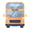 Double-decker bus. Vehicle for transportation passangers. Excursion bus.