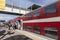 Double-Decker train at one of the railway stations