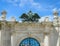 Double headed eagle in the austrian imperial palace hofburg in v