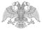 Double headed Imperial Eagle with Two Heads