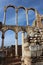 Double Height Columns Anjar in the Bekaa Valley, Lebanon