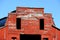 Double Loft Doors on Red Barn