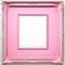 Double Pink Frames: Ornate Elegance Surrounding Blank Canvas