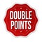 Double points label or sticker