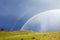 Double Rainbow in Mongolia