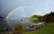 Double Rainbow Over Deep Cove, North Vancouver