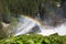 Double rainbow over Krimml Waterfalls, Austria