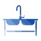 Double sink icon
